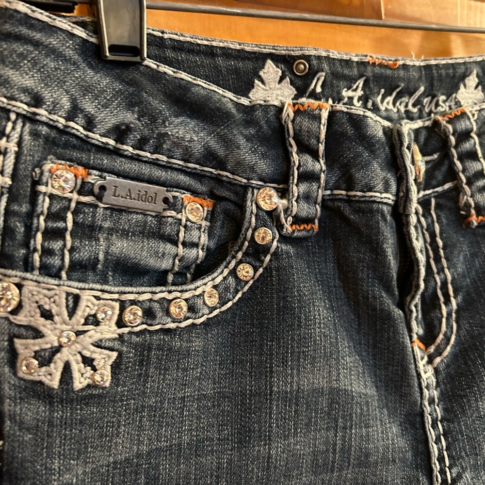 LA Idol Women’s Capri Denim Jeans